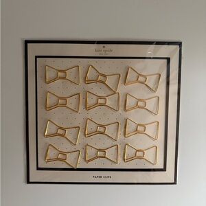 Kate Spade Bow Lovely Paper Clips